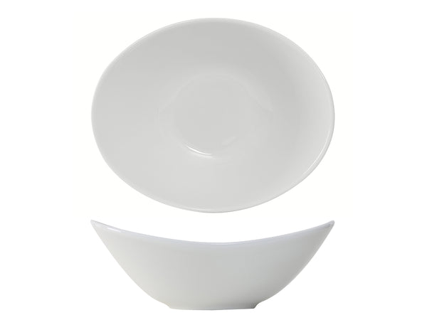 Tuxton Capistrano Bowl 20 oz 8" Porcelain White