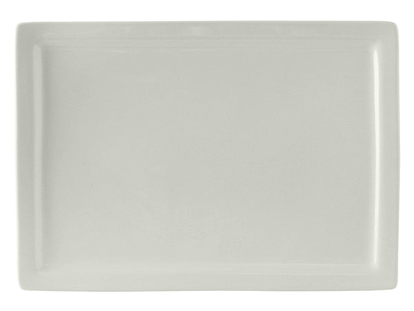 Tuxton Rectangle Plate 15 ½" x 11" White