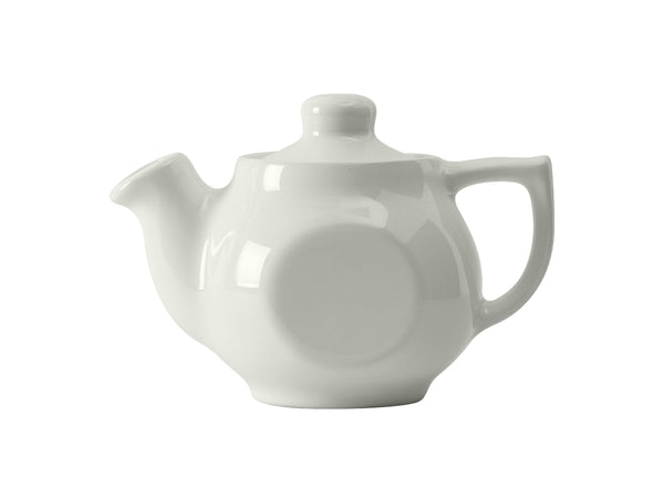 Tuxton Tea Pot with Lid 10 oz White