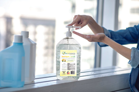4x1 Gallon EcoChoice Hand Sanitizer Lemon Zest 4/CS_1