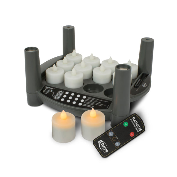 Rechargeable Candles 2.0T Amber Tealt Set
