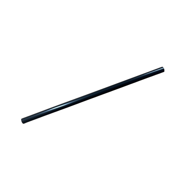 7.75" Jumbo Unwrapped Biodegradable Straw Black