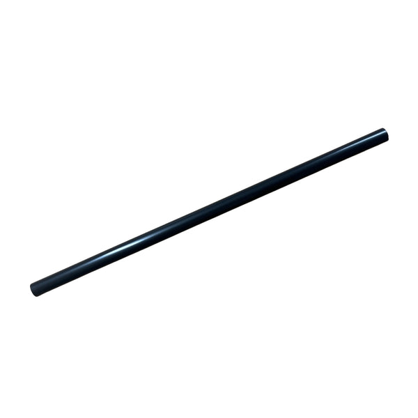 8.5" Giant Unwrapped Biodegradable Straw Black