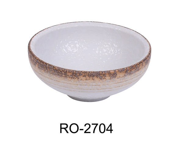 Yanco Rockeye-2 Chinaware 4 3/4" X 2" RICE BOWL 7 OZ