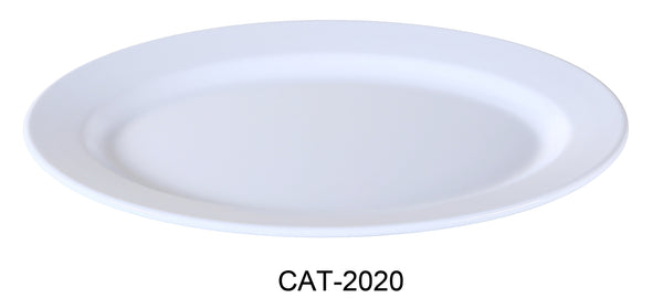 Yanco Catering Melamine 20 1/2" X 14" OVAL PLATE