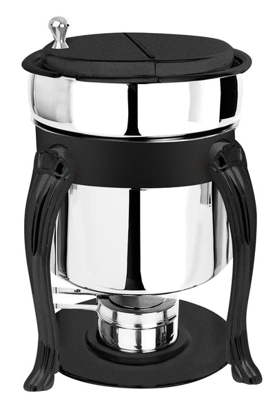 Petite Marmite Soup Chafer, 2 qt., lift-off lid, black