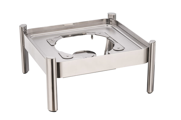 Jazz Smooth Collection Induction Chafer Stand, 6 qt., square