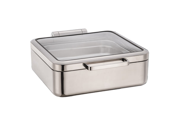 Jazz Smooth Collection Induction Chafer, 6 qt., square