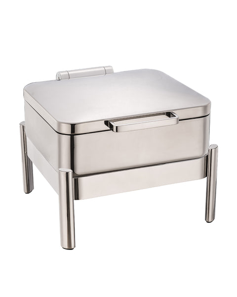 Jazz Smooth Collection Induction Chafer, 6 qt., square, with stand