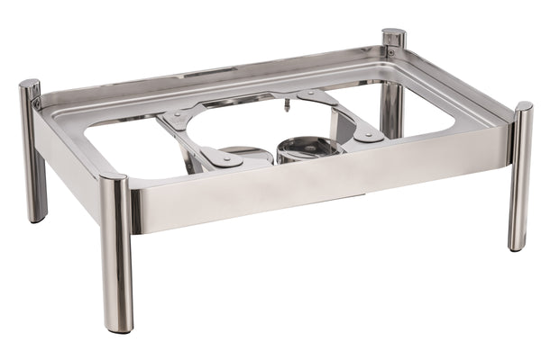 Jazz smooth Collection Induction Chafer Stand, 8 qt., rectangular