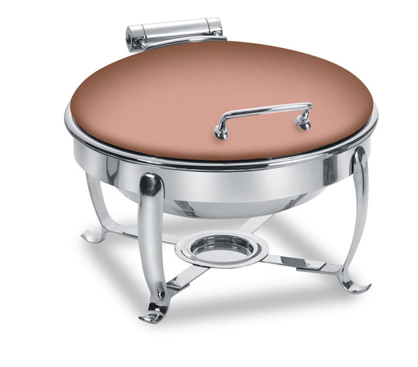 Park Avenue Induction Chafing Dish, 6 qt., with stand, copper