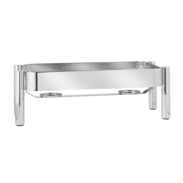 Jazz Rock Collection Induction Chafer Stand, rectangular, Pillar'd leg style