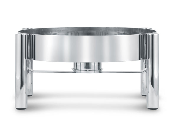 Jazz Rock Collection Induction Chafer Stand, round, Pillar'd leg style, 18/10 stainless steel