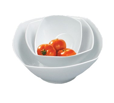 Yanco Main Land Chinaware 8 1/2" SQUARE SALAD BOWL 32 OZ