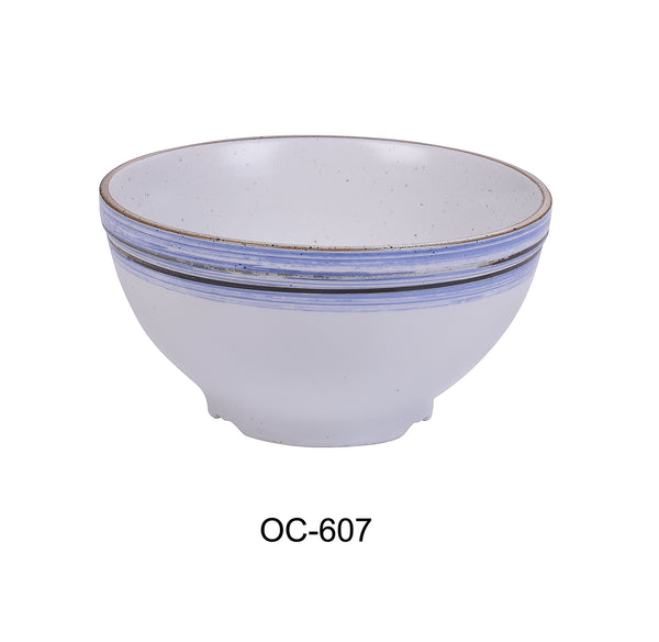 Yanco Ocean Chinaware 7 1/4" X 3 4/3"H RAMEN BOWL 32 OZ