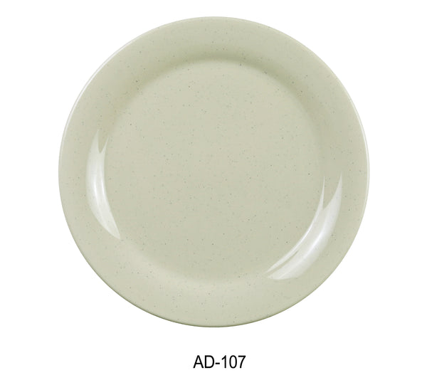 Yanco Ardis Melamine 7 1/2" ROUND DINNER PLATE