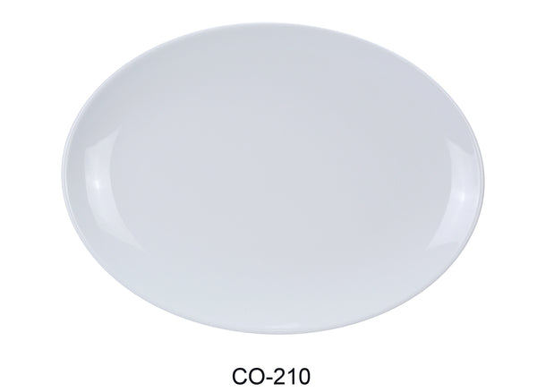 Yanco Coupe Pattern Melamine 10" X 7" RECTANGULAR PLATTER