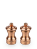 Manual Salt and Pepper Mills, in Copper-Plated Stainless Steel