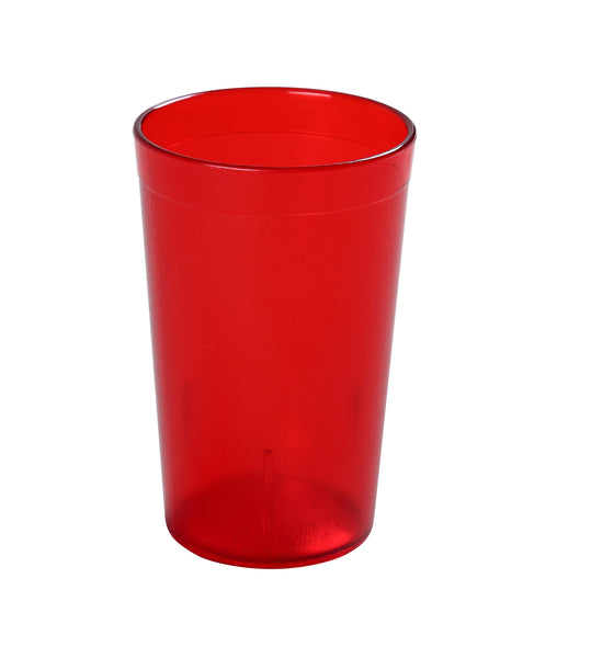 Yanco Tumbler Plastic 12 OZ TUMBLER RED