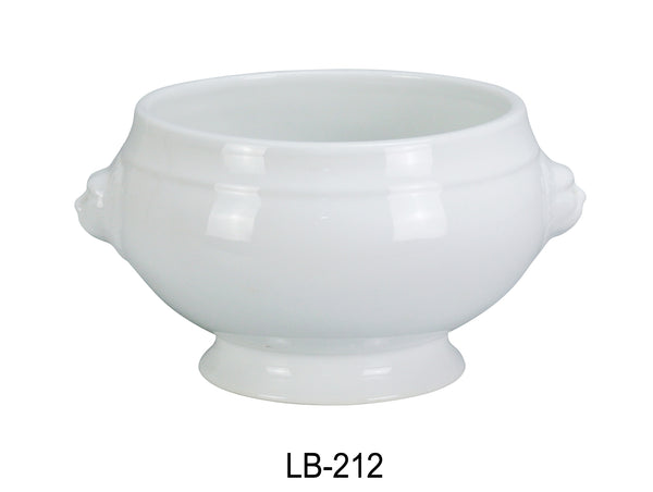 Yanco Accessories Chinaware 5 3/4" X 4 3/4" X 3 1/2" LION BOUILLON 12 OZ