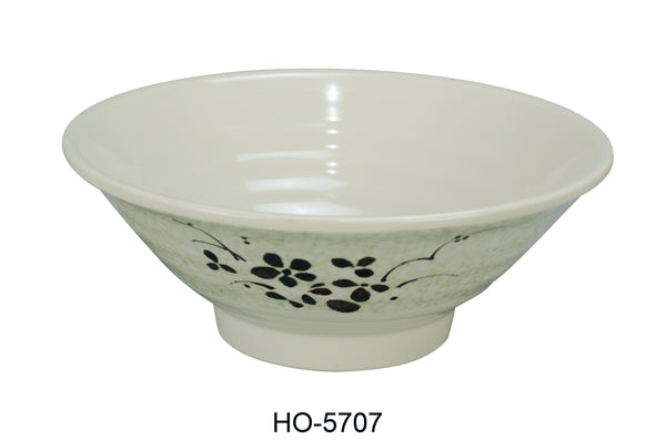 Yanco Honda Melamine 7 1/2" X 3"H SOUP BOWL 24 OZ