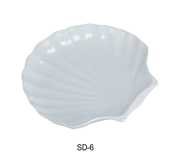 Yanco Accessories Chinaware 6" SHELL DISH