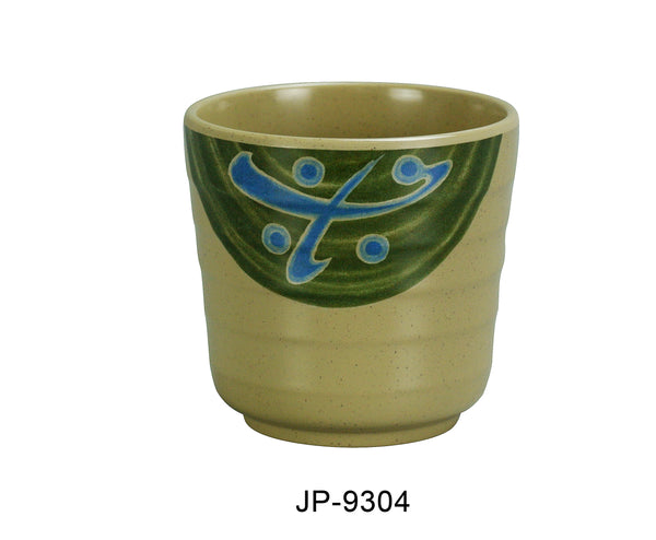 Yanco Japanese Melamine 3 1/2" X 3 1/4"H TEA CUP 12 OZ