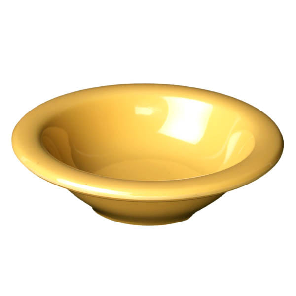 Yanco Milestone Melamine 7 1/2" X 1 7/8"H SOUP BOWL - 16 OZ YELLOW