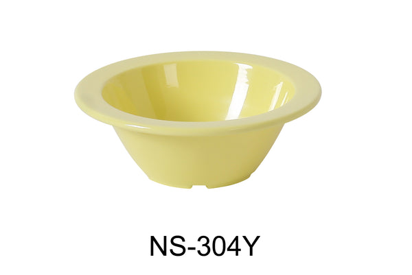 Yanco Nessico Melamine 4 3/4" FRUIT BOWL 5 OZ YELLOW