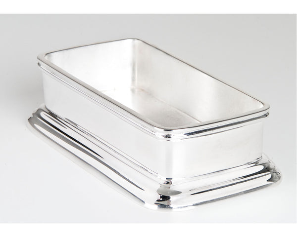 Classic Collection Sugar Packet Holder, rectangular, stainless steel