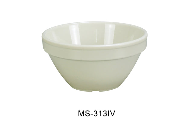 Yanco Milestone Melamine 4 1/4" X 2 1/4"H BOUILLON CUP - 8 OZ IVORY