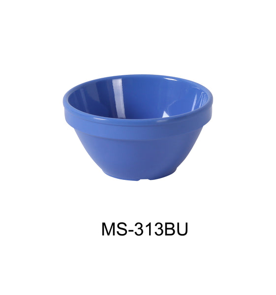 Yanco Milestone Melamine 4 1/4" X 2 1/4"H BOUILLON CUP - 8 OZ BLUE