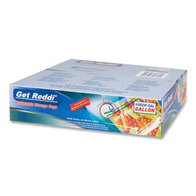 Get Reddi® Double Zipper Recloseable Storage Bags