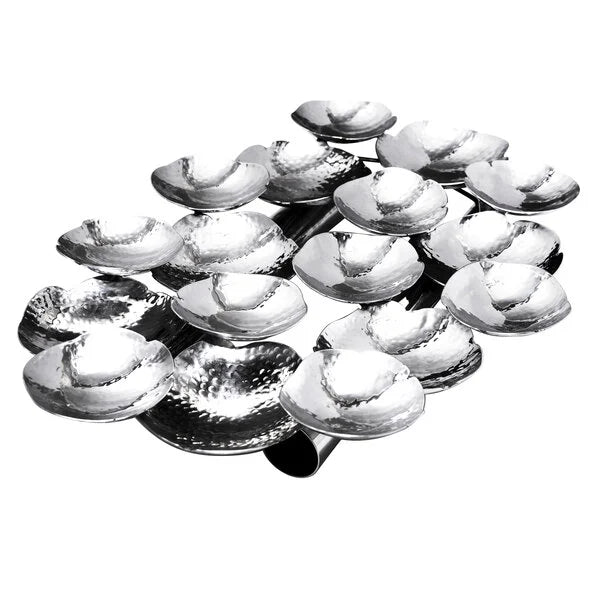 Hors d'oeuvres Hammered Sectional Platter