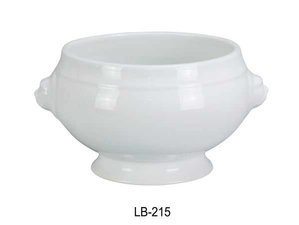 Yanco Accessories Chinaware 6 1/4" X 5 1/4" X 3 1/4" LION BOUILLON 15 OZ