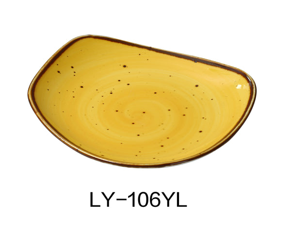 Yanco Lyon-Yellow Chinaware 5 3/4" X 3/4" PLATE YELLOW