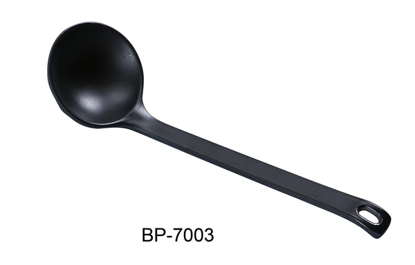 Yanco Black Pearl Melamine 8 3/4" SPOON