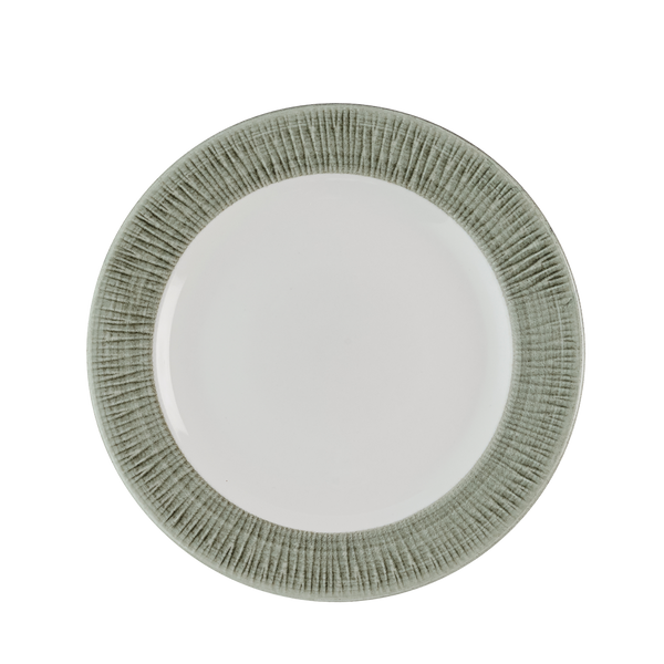 BAMBOO CERAMIC SPINWASH ALPINE  PLATE 8 1/4" BOX 12