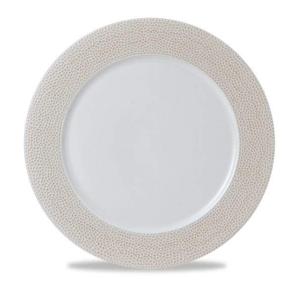 Isla Spinwash Sand  Presentation Plate 12" Box 12
