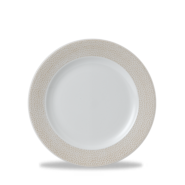 Isla Spinwash Sand  Plate 6 5/8" Box 12