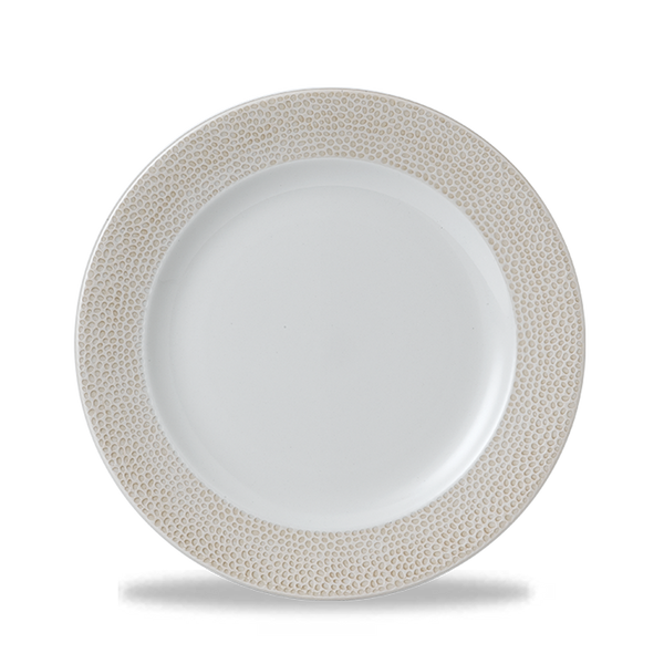 Isla Spinwash Sand  Plate 8 1/4" Box 12