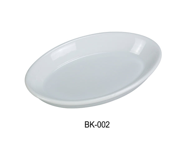 Yanco Accessories Chinaware 7" X 4" BAKER OVAL 8 OZ