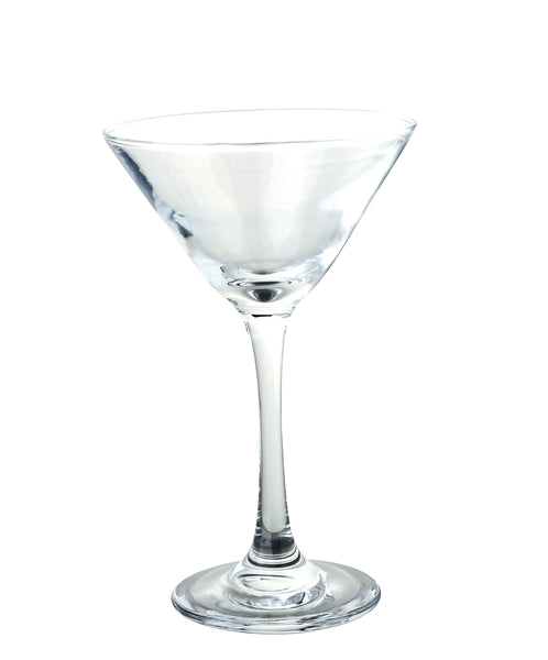 Yanco Aqua Spirits Glassware H6 3/8" X T4 1/8" X B3" X D4 1/8" MARTINI 5.5 OZ