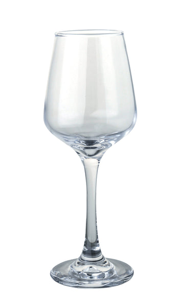 Yanco Aqua Spirits Glassware H8" X T2 1/8" X B2 3/4" X D3" WINE 8.5 OZ