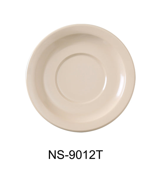 Yanco Nessico Melamine 5 1/2" SAUCER TAN