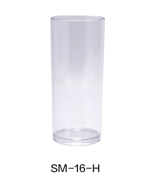 Yanco Stemware Plastic 16 OZ HI BALL 2 3/4" X 6 1/4"