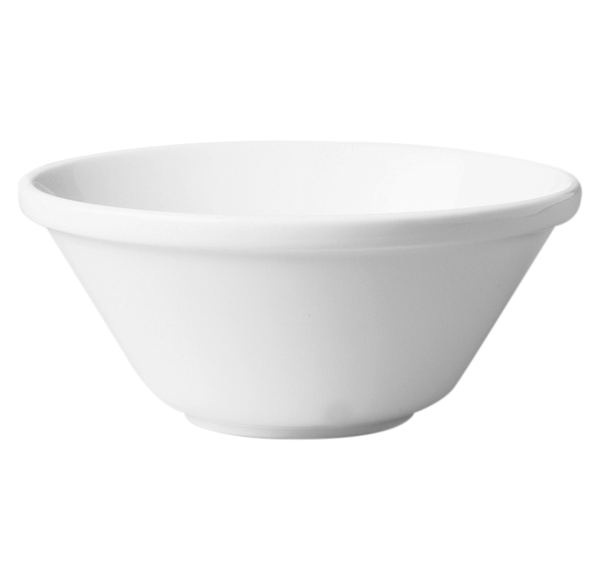 STACKABLE SALAD BOWL, 8.25"D, 2.95"H, 39.9 OZ, IVORIS