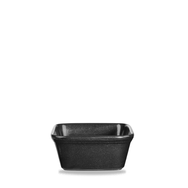 Metallic Black  Square Pie Dish 15.8Oz Box 12