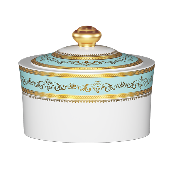 SICILIA  SUGAR BOWL WITH LID 9.5 OZ