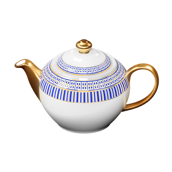 SERENE  TEA POT WITH LID 21 OZ